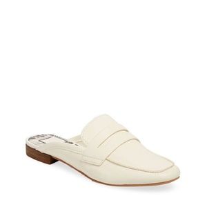 Dolce Vita Cybil Loafer Mule White